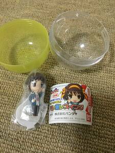  Suzumiya Haruhi [ Suzumiya Haruhi no Yuutsu ] Hare .re swing kyon Bandai / mascot figure key holder 