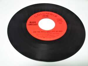 【EPレコード】AND THE GRASS WON'T PAY NO MIND MARK LINDSAY