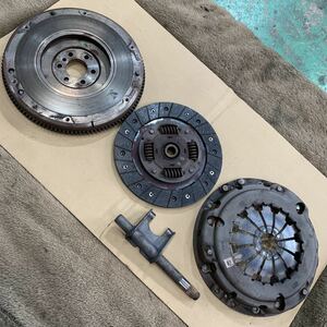 FIAT500 clutch cover disk flywheel Fiat original used vehicle inspection "shaken" 