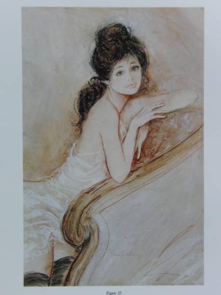 Б. Шаруа, Аннабель, Неизданный/ограниченный артбук в Японии, С рамкой, рисование, картина маслом, портрет
