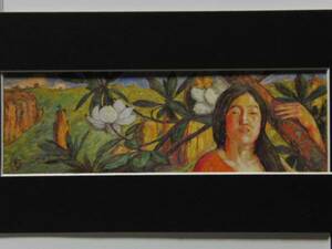 Art hand Auction Goyo Hashiguchi, Magnolienblüte, Aus einer seltenen Kunstsammlung, Neuer Rahmen inklusive, Kunstwerk, Malerei, Porträts