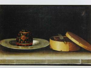 Art hand Auction J. Zurbaran, Tea Utensils and Sweet Boxes 25, Extremely rare, New with frame, In good condition, Painting, Oil painting, Still life