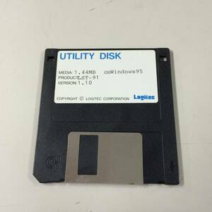 中古品 Logitec UTILITY DISK LST-91 VERSION 1.10 現状品