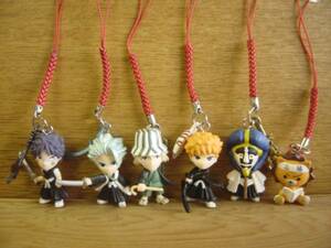 *Gbr03BZ bleach . attaching BLEACH netsuke .. sword .vol.2 all 6 kind .ma lily :*BANDAI Bandai *200 jpy =007240_c