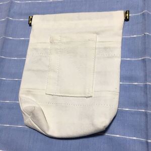 ハンドメイド バネ口小物入れ
