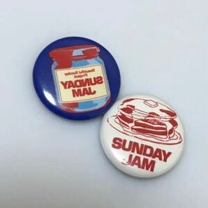 【SUNDAY JAM】缶バッジ(2コセット)