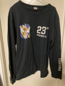 BuzzRickson's バズリクソンズ 東洋エンタープライズ フライングタイガー ロングTシャツ L 寅年 アメカジ