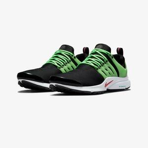 28㎝ ナイキ エア プレスト 黒/緑 DJ5143-001 AIR PRESTO 復刻 名品