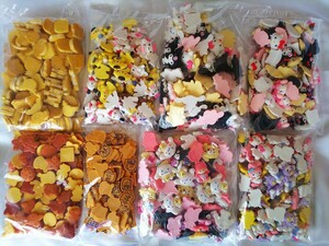 デコパーツ 計800個 まとめ売り プラパーツ キャラクター 在庫処分