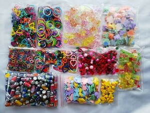 デコパーツ他 1893個セット まとめ売り MIX 品代1