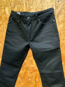  мужской брюки EDWIN Edwin черный чёрный стрейч лодыжка джинсы FD605TC/ W31