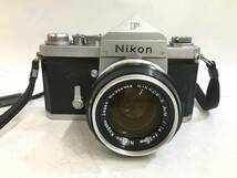 売切り Nikon F + NIKKOR-S Auto 1:1.4 f=50mm ニコン フィルム一眼レフカメラ_画像3