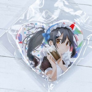 ☆ Fate/kaleid liner プリズマ☆イリヤ ufotable cafe マチアソビ カフェ 描き下ろし ハート 缶バッジ 美遊 ☆