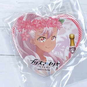 ☆ Fate/kaleid liner プリズマ☆イリヤ ufotable cafe マチアソビ カフェ 描き下ろし ハート 缶バッジ クロエ ☆