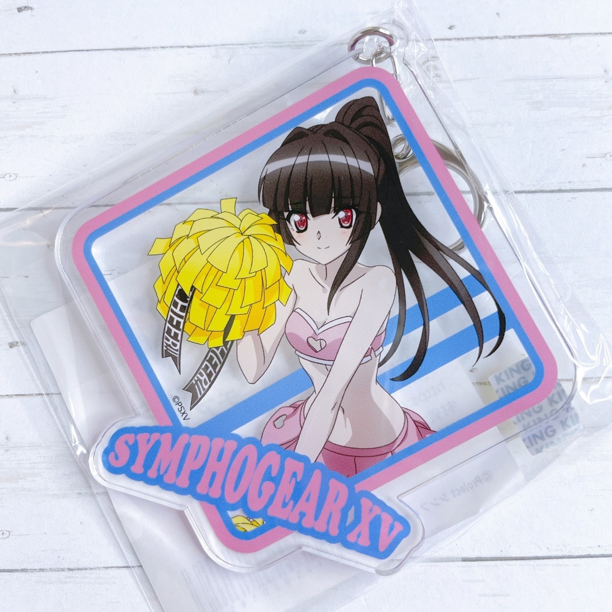 シンフォギア10周年記念展アクリルプレート 名古屋 大阪 東京3点セット