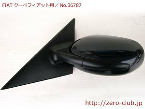 [FIAT Coupe Fiat 175A3 left hand drive for / original left door mirror ASSY black ][1189-36787]