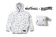 【美品】 WILD THINGS x SAYHELLO ワイルドシングス セイハロー　コラボパーカー_画像1