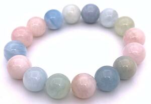  natural stone beryl AAA12mm sphere. bracele -08