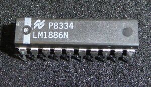 # electron parts ... liquidation [LM1886N] Color Signal Encoder, Bipolar, PDIP20 #