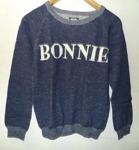 *SUNNY SPORTS Sunny sport indigo . crew neck knitted sweater indigo size F