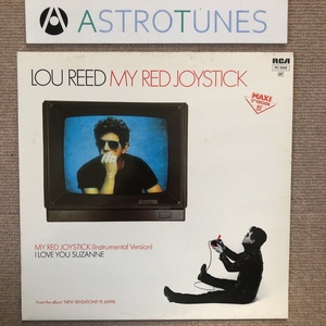 美盤 激レア ルー・リード Lou Reed 1984年 12インチEPカラーレコード マイ・レッド・ジョイスティック My Red Joystick ドイツ盤