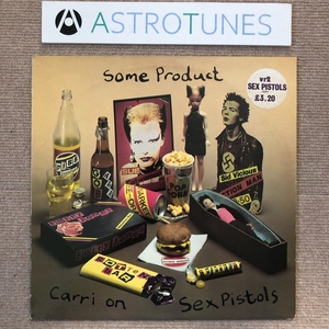 美盤 セックス・ピストルズ Sex Pistols 1979年 LPレコード サム・プロダクト Some Product - Carri On Sex Pistols 英国盤 Punk