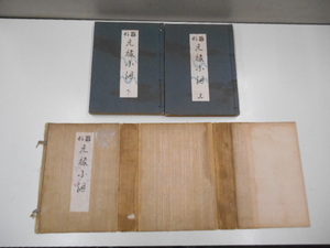 雛形元禄小袖 上下 2冊帙入 森晴進堂 昭和3年 1928年120図 染織 デザイン 復刻印刷
