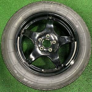 AA 166 【メルセデス ベンツ】ミシュラン PiLOT 225/55R17 97W MXM 純正 BENZ スペア 《1本》RONAL 7.5J 5穴 112 +51 65mm （A 203）