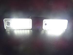  guarantee! white light! Audi LED number light A6 C5 Avante 