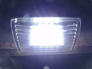  ultra white light! exchange type! Peugeot LED number light license lamp 206 206CC 206SW Wagon 