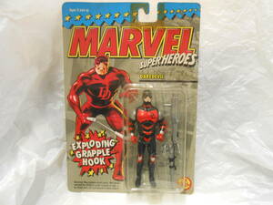 【パッケージ全体に経年傷みあり/未開封/新品】 Toybiz トイビズ 1994 マーベル フィギュア Marvel Daredevil ディアデビル