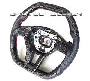 新品 受注生産商品 メルセデス ベンツ R172 SLK　R231 SL　D型 Dシェイプ カーボンステアリング DRS-DESIGN by JASTEC DESIGN