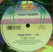 $ TRACY WEBER / SURE SHOT (SPEC-1382) ONE STEP AT A TIME Y5 12インチ レコード盤