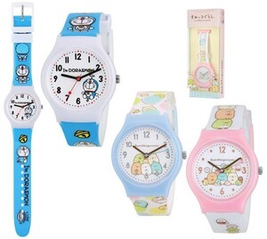 すみっこぐらし ドラえもん 腕時計 キッズ おしゃれ セール ぬいぐるみ 子供 プレゼントの商品画像