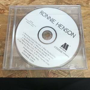 奥棚◎ HIPHOP,R&B RONNIE HENSON アルバム,RARE,PROMO盤 CD 中古品