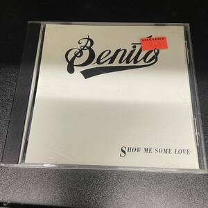 ● ROCK,POPS BENITO - SHOW ME SOME LOVE シングル, 90'S, 1995, PROMO CD 中古品