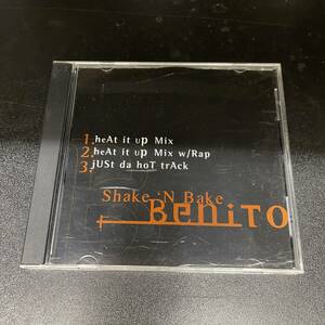 ● ROCK,POPS BENITO - SHAKE' N BAKE シングル, REMIX, 90'S, 1998, RARE, PROMO CD 中古品