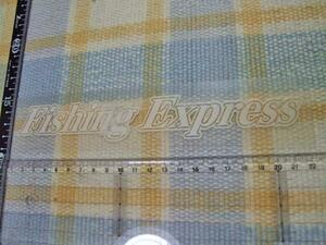 Fishing Express/フィッシングエクスプレス/白文字抜き/ステッカー/シール　※ レア物商会・健美堂でも大量出品中！