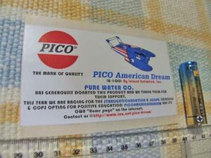 Pico American Dreamアメリカンドリーム競艇のステッカー（小）