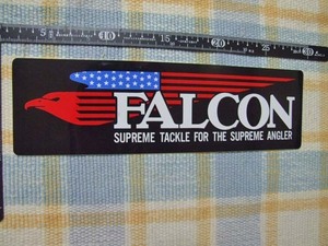 Falcon/ファルコン/グラファイトロッド/貴重/ステッカー/シール　※　ヤフーショッピングストア/レア物商会・健美堂でも大量出品中！