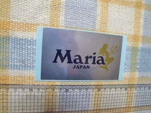 Maria /マリア/マーメイド/シルバー/ステッカー/シール/大　 ※ ヤフーショッピングストア/レア物商会・健美堂でも大量出品中！