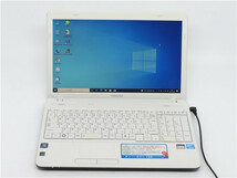 中古/15.6型/ノートPC/Win10/500GB/4GB/CeleronB800/TOSHIBA　B351/13D　Office搭載動作良品/無線WIFI/テンキー_画像1