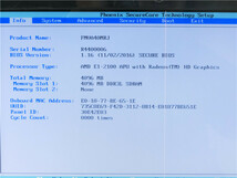 FMV　AH40/M E1-200　4GB　　ノートPCパソコン　ジャンク品_画像3