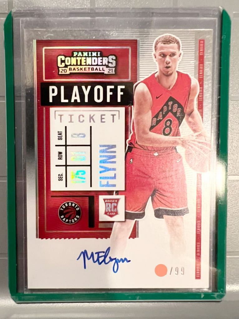 人気ブランドの新作 バスケ サイン ルーキー 直筆 Nba マラカイ フリン Flynn Malachi Panini 21 Auto Rc 直書 99 ユニフォーム ラプターズ Raptors その他 Www Vignoblesaintthomas Com