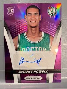 Purple Prizm /99 RC Auto 14-15 Panini Dwight Powell ドワイト・パウエル NBA ルーキー サイン バスケ ユニフォーム マブス Mavs 大活躍