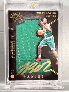 最高級/99 RC Jumbo Jersey 15 Panini Black Terry Rozier テリー・ロジアー NBA ルーキー サイン バスケ ユニフォーム Hornets ホーネッツ