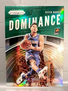 美品 Green Prizm !! 19 Panini Dominance Devin Booker デビン・ブッカー NBA サンズ ユニフォーム バスケ Suns インサート