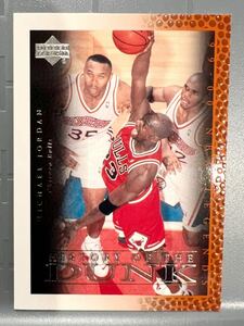 名作68 Upper Deck History of the Dunk Michael Jordan マイケル ジョーダン MJ Chicago Bulls シカゴ ブルズ ユニフォーム Panini バスケ