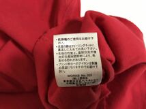 本物アヴィレックスAVIREXアビレックス7分袖コットンプリント長袖スウェットワッフルロングTシャツメンズ赤レッドアメカジサーフM_画像7