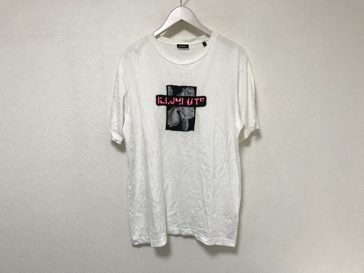 PayPayフリマ｜[値下げ]DIESEL ディーゼル Tシャツ 白 ホワイト サイズ 